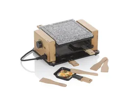 kela Raclette Stein Bedretto fuer 4 Personen