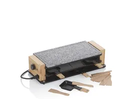 kela Raclette Stein Bedretto fuer 8 Personen