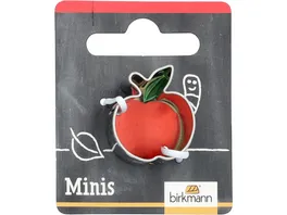 RBV BIRKMANN Mini Ausstechform Apfel 2 5cm