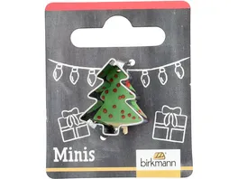 RBV BIRKMANN Mini Ausstechform Tannenbaum 2 5cm