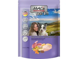 MAC s DOG Hundesnack Meat Bits Huhn Lamm