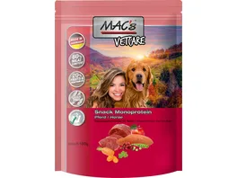 MAC s DOG Hundesnack Mono Snack Pferd