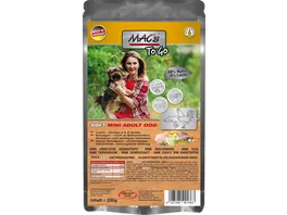 MAC s DOG Hundetrockenfutter Soft to go Mini Huhn Lachs
