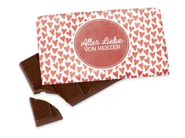 Geschenk fuer Dich Schokolade Alles Liebe