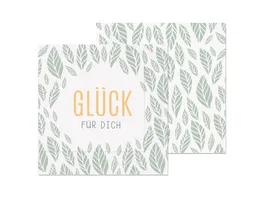 Geschenk fuer Dich Serviette Blatt 33x33cm