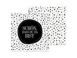 Geschenk fuer Dich Serviette Schoen dass du da bist 33x33cm