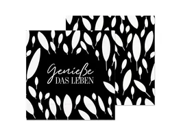 Geschenk fuer Dich Serviette Geniesse das Leben 33x33cm