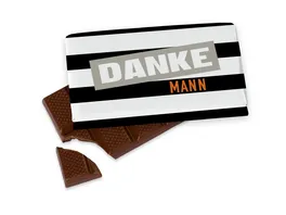 Geschenk fuer Dich Schokolade Danke