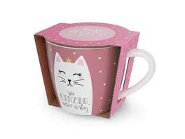 Geschenk Fuer Dich Maxibecher Katze