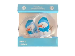 Handwaermer Schneemann 2er Set