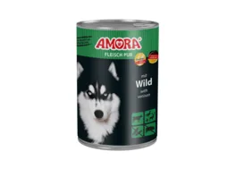 AMORA Dog Dose Fleisch Pur Adult Wild