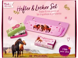Die Spiegelburg Hefter Locher Set Pferdefreunde