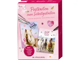 Die Spiegelburg Postkarten zum Selbstgestalten Best friends Pferdefreunde
