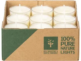 Teelichter PURE Natural Light 7h 18er Pack