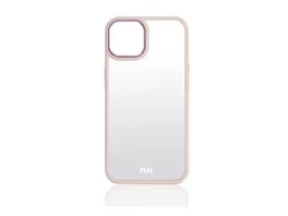 FUN CAMERA PROTECT COVER CLEAR Pink fuer Apple iPhone 13