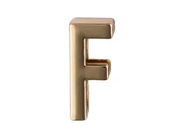 OHLALA Golden Letter F fuer Personalize Cover Sleeve