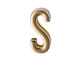 OHLALA Golden Letter S fuer Personalize Cover Sleeve