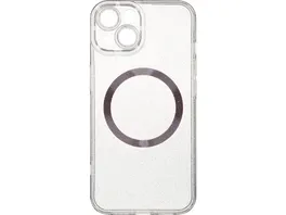 OHLALA Magsafe Back Cover Glamour fuer Apple iPhone 14 13 Clear