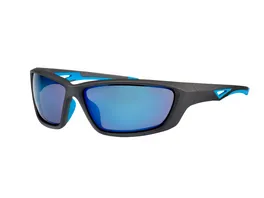 LEXXOO Sonnenbrille Sport grau blau