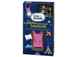 moses Lese Buddy Das multifunktionale Leselicht pink