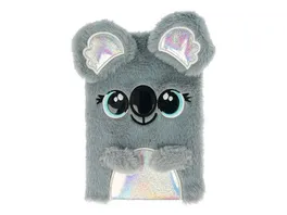 A5 Notizbuch Koala grau