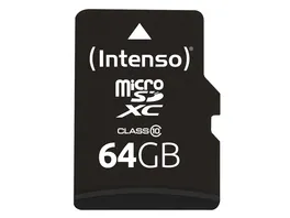 Intenso microSD Card Class 10 64GB SDXC