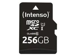 Intenso microSD Card UHS I 256GB SDXC Premium
