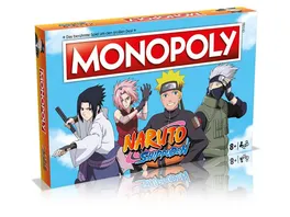 Winning Moves Monopoly Naruto deutsch