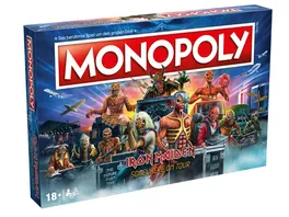 Winning Moves Monopoly Iron Maiden