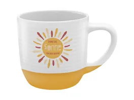 GRUSS CO Tasse Rillen M SONNE