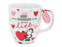 sheepworld Tasse Nicht vergessen Hab dich lieb