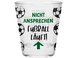 GRUSS CO Schnapsglas Fussball