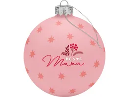 GRUSS CO Weihnachtskugel Mama