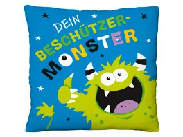 GRUSS CO Plueschkissen Monster