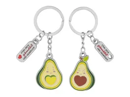 GRUSS CO Schluesselanhaenger fuer 2 Avocado