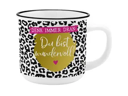 GRUSS CO Becher Du bist wundervoll