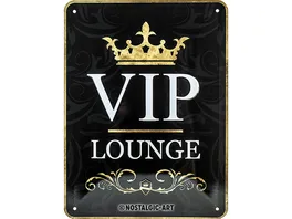 Nostalgic Art Blechschild 15x20cm VIP Lounge