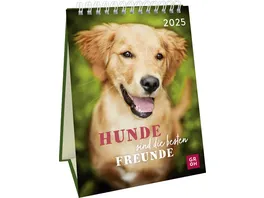 Wochenkalender 2025 Hunde sind die besten Freunde