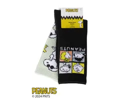 Damen Retro Socken Peanuts 2er Pack