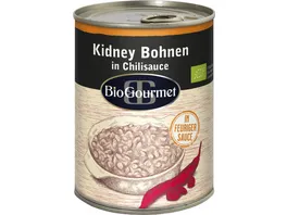 BioGourmet Kidney Bohnen in Chilisauce