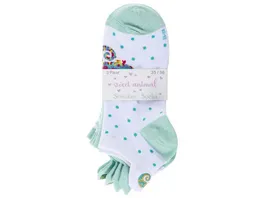 Damen Sneaker Socken Sweet Animal Gecko 3er Pack