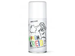 Elliot Spruehkreide 150 ml weiss abwaschbares Fun Kreidespray Markierspray fuer Spiel Spass und Fantasie