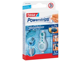 tesa Powerstrips Waterproof Strips Large