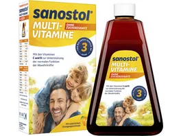 Sanostol Multi Vitamine ohne Zuckerzusatz