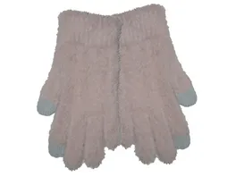 Damen Kuschel Handschuhe mit Touch Funktion
