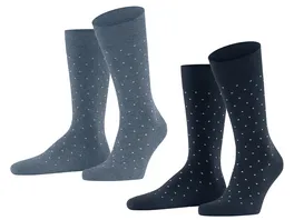 ESPRIT Herren Socken Fine Dot 2er Pack