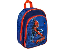 Undercover Marvel Spider Man Rucksack mit Vortasche