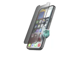 Hama Echtglas Displayschutz Privacy fuer Apple iPhone 13 13 Pro