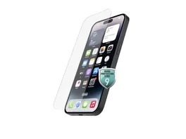 Hama Echtglas Displayschutz Premium Crystal Glass fuer Apple iPhone 14 Pro Max