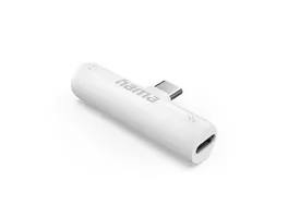 HAMA Audio Adapter USB C 3 5 mm Klinke USB C PD inkl Ladefunktion